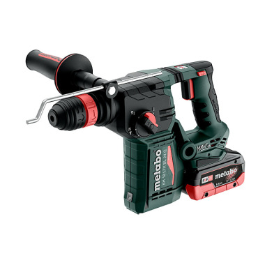 Metabo Akku-Kombihammer KH 18 LTX BL 24 Q (601714660) mit Metabo-Quick-Wechselfutter metaBOX 165 L 18V 2x5.5Ah LiHD + ASC 145