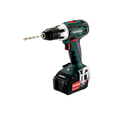 Metabo Akku-Bohrschrauber BS 18 LT (602102500) metaBOX 145 18V 2x4Ah Li-Power + ASC 55