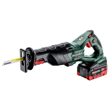 Metabo Akku-Säbelsäge SSE 18 LTX BL (602267810) Kunststoffkoffer 18V 2x8Ah LiHD + ASC 145