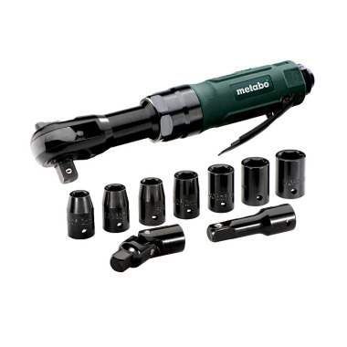 Metabo Druckluft-Ratschenschrauber DRS 68 Set 1/2 (604119500) Kunststoffkoffer