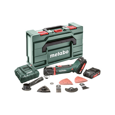 Metabo Akku-Multitool MT 18 LTX Compact (613021510) metaBOX 145 L 18V 2x2Ah Li-Power + ASC 55