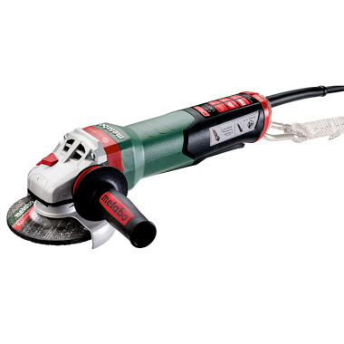 Metabo Winkelschleifer WEPBA 19-125 Q DS M-Brush (613114000) mit Bremse, Schnellspannmutter Karton