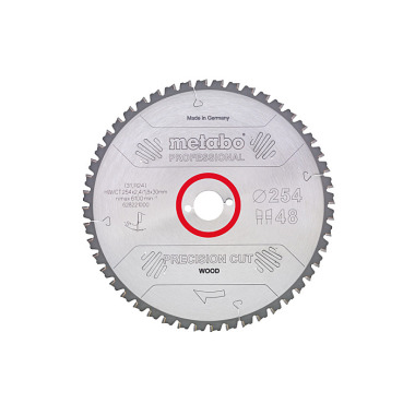 Metabo Sägeblatt precision cut wood - professional, 210x2,4/1,8x30, Z40 WZ 3° (628037000)