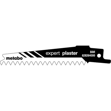 Metabo 5 Säbelsägeblätter expert plaster 100 x 0,9 mm, BiM, 4,2 mm/ 6 TPI (628264000)