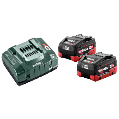 Metabo Basis-Set 2 x LiHD 5.5 Ah (685122000)