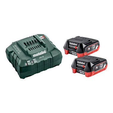 Metabo Basis-Set 12V 2 x LiHD 4.0 Ah (685301000)