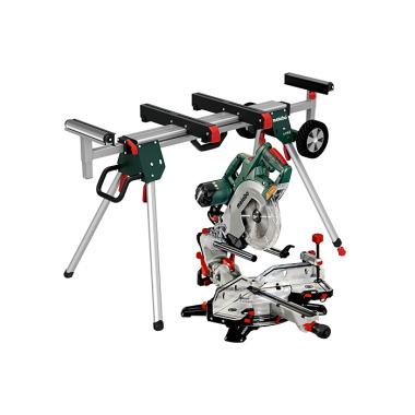 Metabo Kappsäge KGSV 72 Xact SYM Set (690972000) mit Maschinenständer KSU 251 Karton