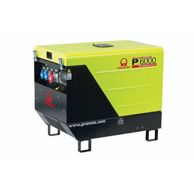 PRAMAC Stromerzeuger  P 6000 - TYA ISO AVR 230V / 400V - DIESEL - E START PF572TY400J