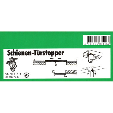 Betz Schienen-Türstopper Warennummer 83024110 81416