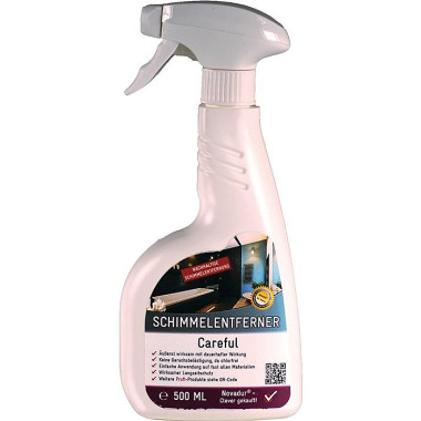 Schimmelvernichter Careful chlorfrei 500 ml Sprühflasche NOVADUR 080.2211