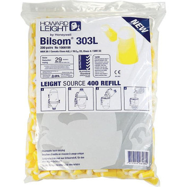 Gehörschutzstöpsel Bilsom 303L EN 352-2 SNR 32 dB Nachfüllpack 200 PA/Pack,Gr.L 1006186