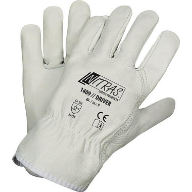 Handschuhe Driver Gr.10 grau EN 388,EN 407 PSA II NITRAS 1409-10