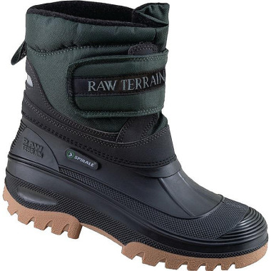 Winterstiefel Gr.39 schwarz Nylon/PVC Webpelzfutter/Klettversch luss SPIRALE 4831-39