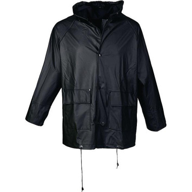 PU Regenschutzjacke Gr.XL schwarz ASATEX PJC/XL/10