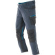 Arbeitshose Terrax Workwear Gr.48 anthrazit/petrol TERRAX 20589-6438-48