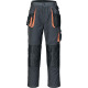 Herrenhose Gr.54 dunkelgrau/schwarz/orange TERRATREND 3230-6310-54