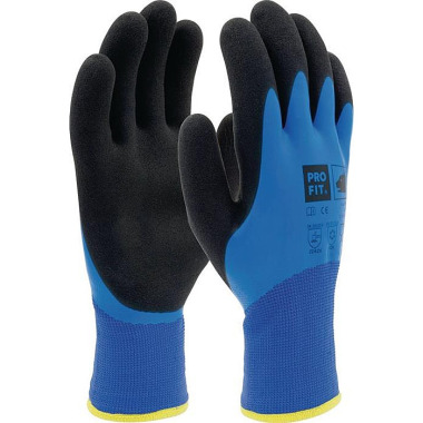 Kälteschutzhandschuh Absolut Cool Gr.10 blau/schwarz EN 388,EN 511 PSA II 477-10