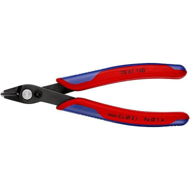 Elektronik-Seitenschneide r Super-Knips® L.140mm Facette nein Spezialwerkzeugstahl brün.KNIPEX 78 61 140