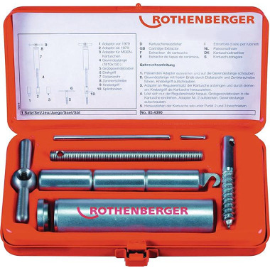 Kartuschenauszieher-Set 9-tlg. ROTHENBERGER 854390