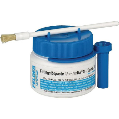 Fittingslötpaste CU-Rofix®3-Spezial 230-250GradC 250g S-Sn97Cu3 FELDER 229760551