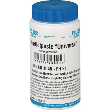 Hartlötpaste Univ.800-1100GradC 500g Flasche FELDER 26250060