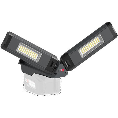 LED-Strahler DUO CONNECT 108 W 2500 lm 5,2 Ah 18 V IP30 SCANGRIP 03.6111C