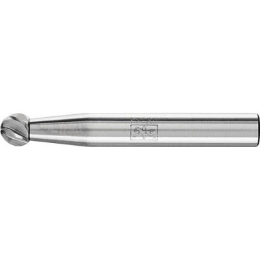 Frässtift KUD D.6mm Kopf-L.5mm Schaft-D.6mm HM Verz.INOX PFERD 21112582