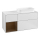 V&B Waschtischunterschran k FINION G271 1200x603x50 1mm m Be Reg Wa ve White Matt G271GNMT