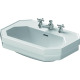 Duravit Waschtisch 1930 m ÜL HLB 3 HL 600x410mm we WG 04386000301