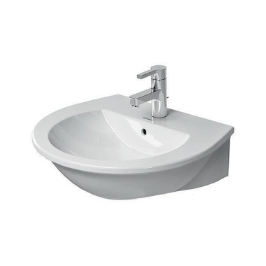 Duravit Waschtisch DARLIN G NEW m ÜL HLB 3 HL 550x4 80mm we 2621550030