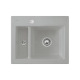 V&B Spüle SUBWAY XM 620x5 10mm Keram Exzent. fos C+ 678002KD