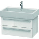 Duravit Waschtischunterba u X-LARGE 443x750x448mm w e hgl XL634502222