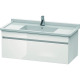 Duravit Waschtischunterba u DURASTYLE 470x1000x406m m weiss matt/bas ma DS638901843