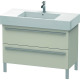 Duravit Waschtischunterba u X-LARGE 1000x470x588mm taupe XL654409191