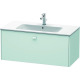 Duravit Waschtischunterba u BRIOSO G. Frontfarbe 44 2x1020x479mm lichtblau m BR400300909