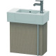 Duravit Waschtischunterba u VERO 211x450x428mm Ansc hlag links leinen VE6270L7575