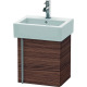 Duravit Waschtischunterba u VERO 311x400x428mm Ans rechts nussbaum dunkel VE6271R2121