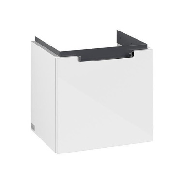 V&B Waschtischunterschran k SUBWAY 2.0 f WTe 440x42 0x352mm gls white A68410DH