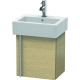 Duravit Waschtischunterba u VERO 311x400x428mm Ans re eiche geb VE6271R1212