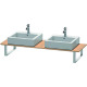 Duravit Konsole X-LARGE 4 80x1000x24mm eu eiche XL015C05252