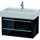 Duravit Waschtischunterba u X-LARGE 443x750x448mm s w hgl XL634504040