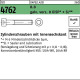 Zylinderschraube ISO 4762 Innen-6kt M3x6 8.8 galv. verz. 8 DiSP+SL 500St. 047624280030006