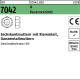 Sechskantmutter ISO 7042 Klemmteil M24 8 feuerverz . 25 Stück 070428200240000