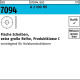 Unterlegscheibe ISO 7094 5 A 2 100 HV 100 Stück 070949200050000