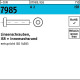 Linsenschraube DIN 7985 I SR M2,5x 5-T8 A 2 1000 St ück 079859260025005