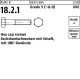 Sechskantschraube R 83931 UNC-Gewinde/Schaft 1/4x 4 Grade 5 (~8.8) 100 Stüc k 839318040250102