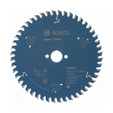 Kreissägeblatt Expert for Wood AD 160mm Z.48 WZ Bohr.20mm Schnitt-B.1,8mm 2608644015