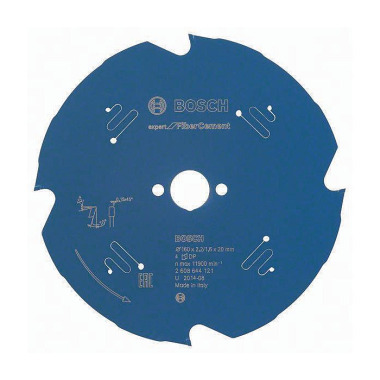 Kreissägeblatt AD 160mm Z.4 TCG Bohr.20mm Schnitt-B.2,2mm HM BOSCH 2608644121