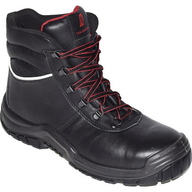 Sicherheitsstiefel POWER STEP MID+ Gr.40 schwarz S3 HRO SRC EN20345 Volleder NITRAS 7213-40