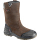 Sicherheitsschlupfstiefel Hercules Gr.42 braun S3 SRC WR EN20345 Leder BAAK 211014-42